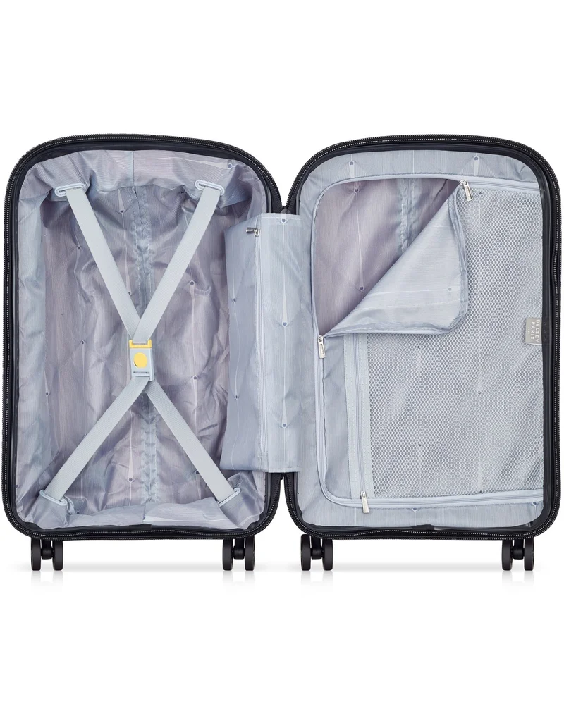 DELSEY Paris Raspberry Delsey Belmont + 55cm Trolley, Cabin Size, Raspberry Color, TSA Lock, Inner Mesh Zipper Pocket, Hard Top Polycarbonate Material,8 Wheels,5 Years International Warranty.  | Best Price UAE